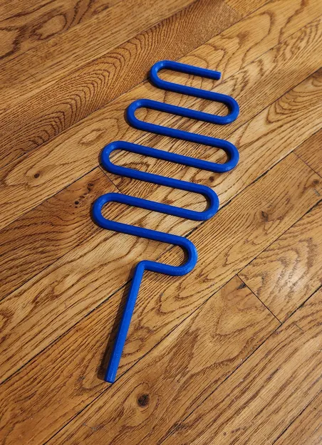 Cọc cắm cây hình rắn uốn lượn (Snaking plant stake) - Image 2