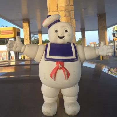 Mô hình 3D Stay Puft Marshmallow Man từ phim Ghostbusters