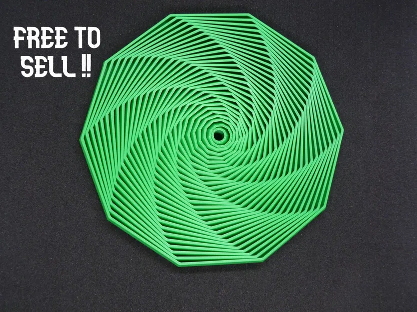 Đồ chơi xả stress Decagon Fidget 30 vòng xoay độc đáo - Image 1