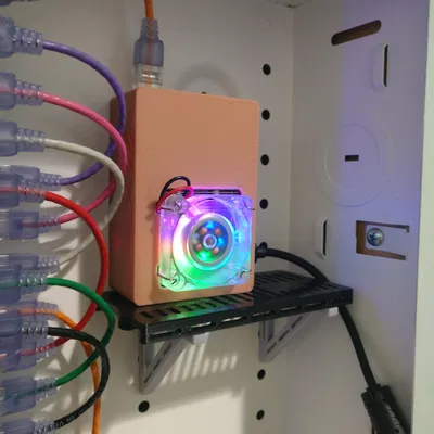 Kệ đỡ đa năng cho tủ thiết bị mạng Leviton SMC (3D Printed)