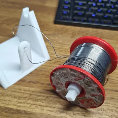 Giá đỡ cuộn thiếc hàn 3D tiện lợi, nhỏ gọn cho góc DIY