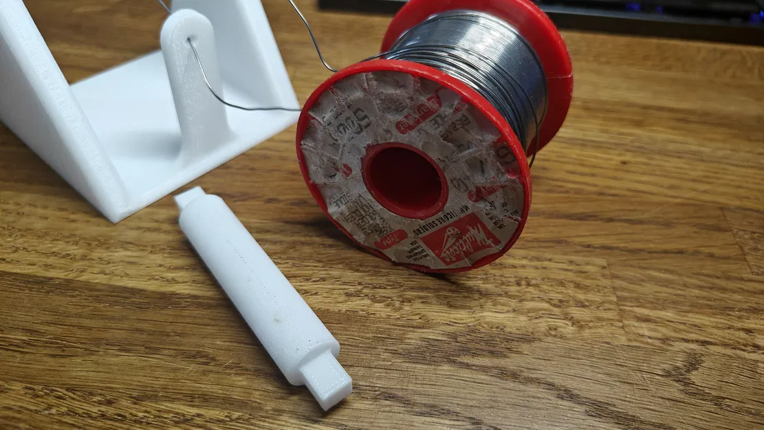 Giá đỡ cuộn thiếc hàn 3D tiện lợi, nhỏ gọn cho góc DIY - Image 4