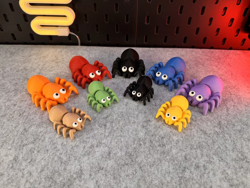 Nhện Cưng Cử Động Được (Articulated Cute Spider) - Image 2