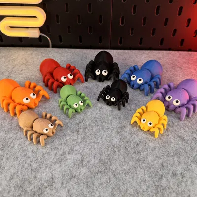 Nhện Cưng Cử Động Được (Articulated Cute Spider)