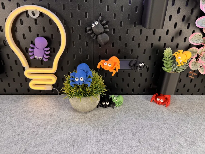 Nhện Cưng Cử Động Được (Articulated Cute Spider) - Image 3