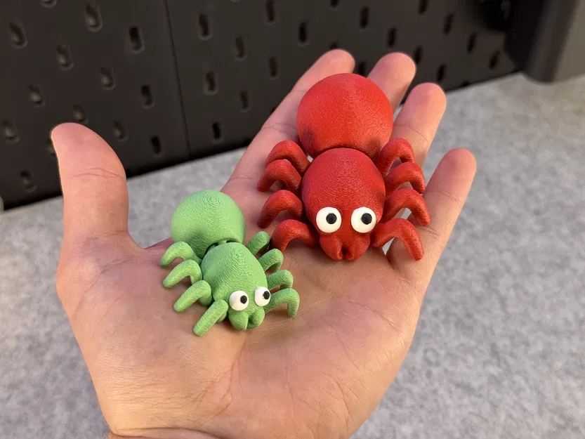 Nhện Cưng Cử Động Được (Articulated Cute Spider) - Image 4