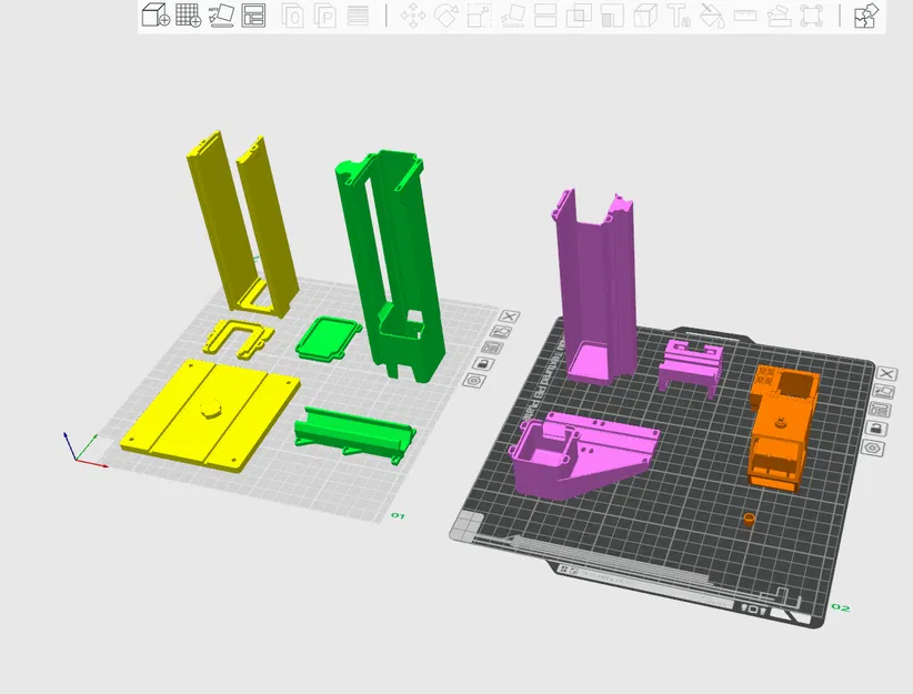 Bộ khung hỗ trợ và nâng cấp trang trí cho máy in 3D EasyThreed K10 - Image 1