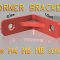 Ke góc vuông đa năng cho vít M4 M6 M8 - File in 3D hữu ích - Thumbnail 1