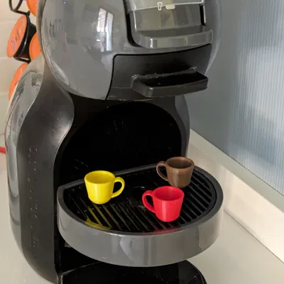 Móc khóa hình ly cà phê mini