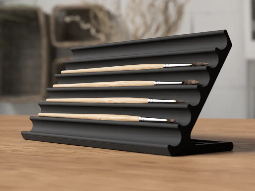 Khay đựng cọ vẽ để bàn - Phụ kiện sắp xếp bàn làm việc ngăn nắp - Image 1