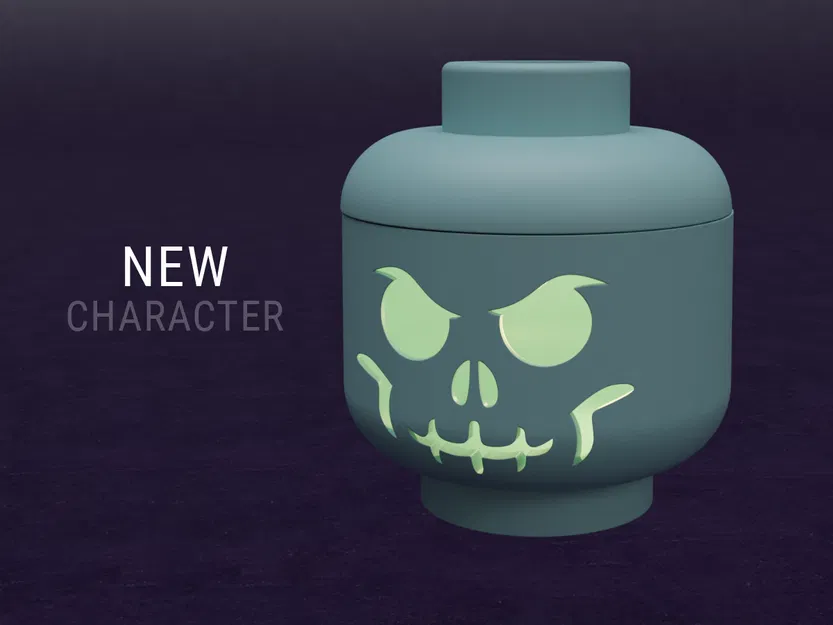 Đĩa Đựng Kẹo hoặc Đèn Cầy Hình Đầu Nhân Vật - Image 2