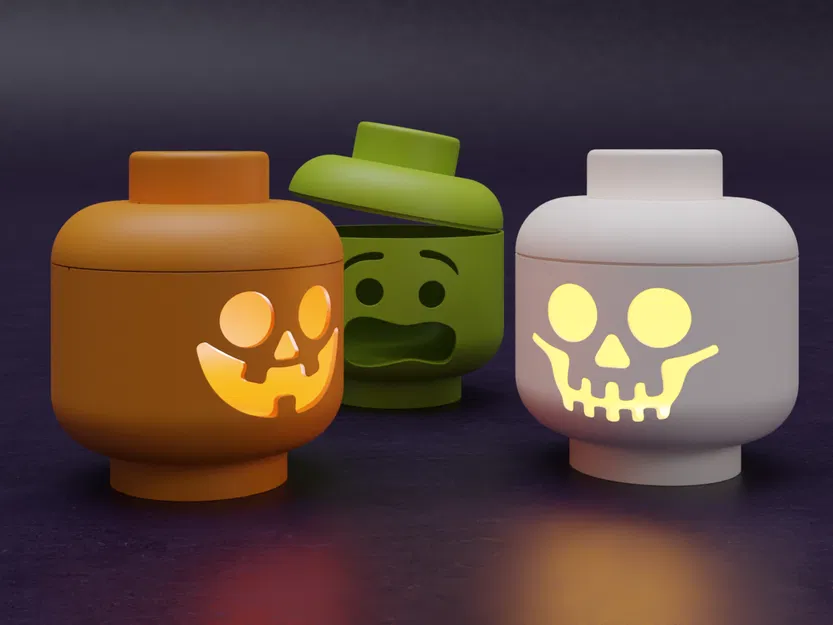 Đĩa Đựng Kẹo hoặc Đèn Cầy Hình Đầu Nhân Vật - Image 3