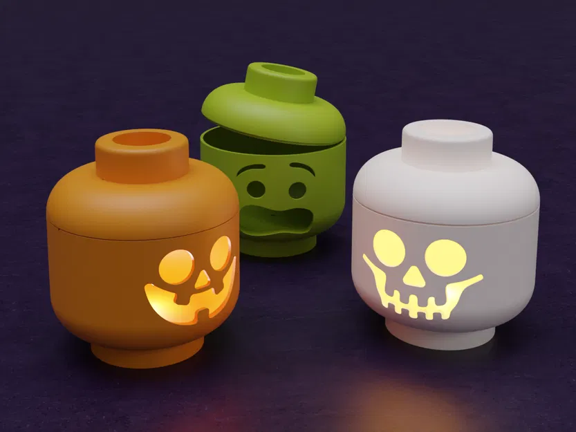 Đĩa Đựng Kẹo hoặc Đèn Cầy Hình Đầu Nhân Vật - Image 6