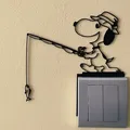 Mô hình trang trí công tắc/ổ cắm Snoopy – Mẫu 3D in 16 - Thumbnail 1