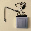 Mô hình trang trí công tắc/ổ cắm Snoopy – Mẫu 3D in 16 - Thumbnail 2