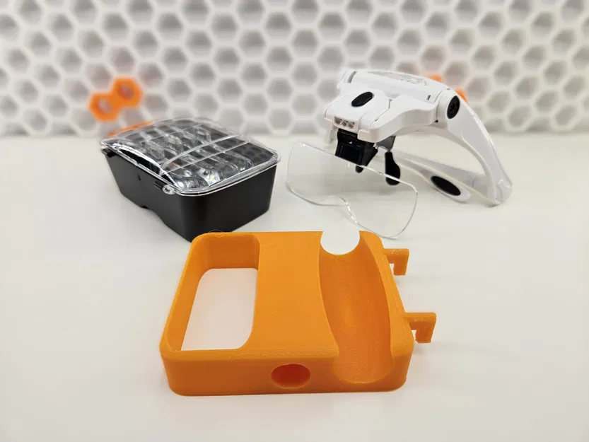 Giá đỡ kính lúp LED cho HSW, Skadis, Multiboard (Maginon, Parkside) - Image 2