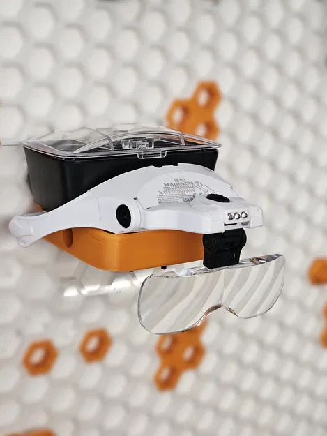 Giá đỡ kính lúp LED cho HSW, Skadis, Multiboard (Maginon, Parkside) - Image 3