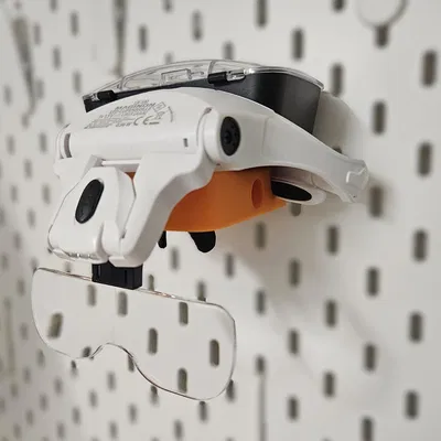 Giá đỡ kính lúp LED cho HSW, Skadis, Multiboard (Maginon, Parkside)