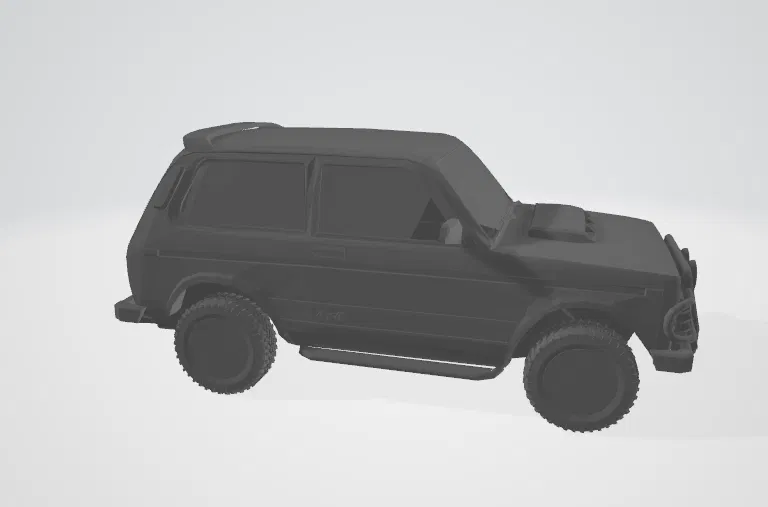 Mô hình in 3D xe Lada Niva (VAZ-2121, VAZ-2131) - Image 4