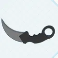 Mô hình dao Karambit in 3D đơn giản cho cosplayer - Thumbnail 4