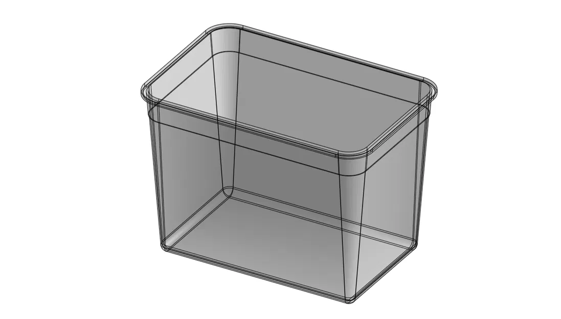 Mô hình 3D hộp đựng thực phẩm IKEA 365+ 10,6L - Image 2
