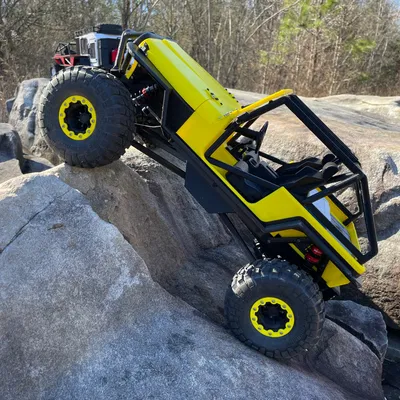 Mô hình xe RC Rock Crawler THUMPER tỉ lệ 1:8 của BlackCrow (Không cần support!)