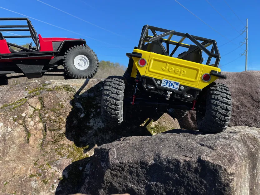 Mô hình xe RC Rock Crawler THUMPER tỉ lệ 1:8 của BlackCrow (Không cần support!) - Image 2