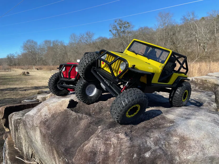 Mô hình xe RC Rock Crawler THUMPER tỉ lệ 1:8 của BlackCrow (Không cần support!) - Image 5