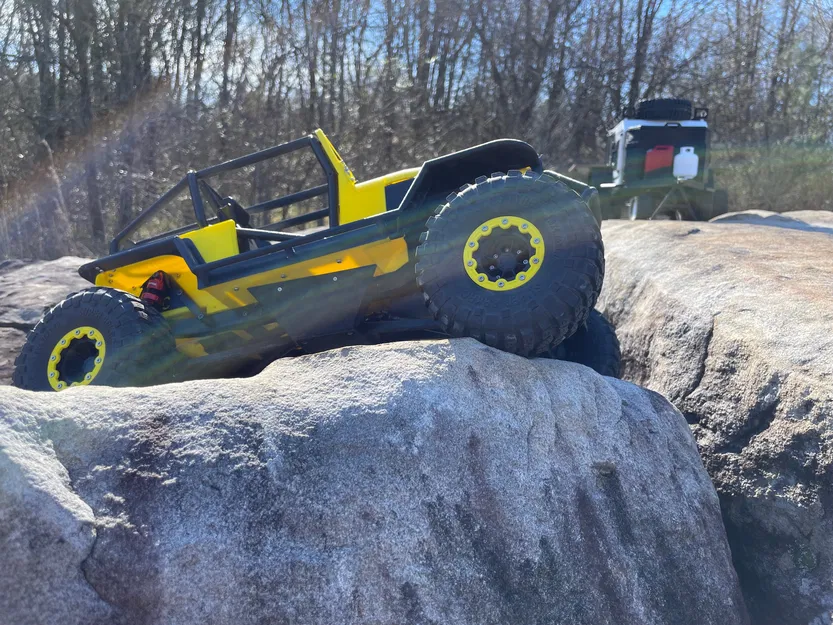 Mô hình xe RC Rock Crawler THUMPER tỉ lệ 1:8 của BlackCrow (Không cần support!) - Image 6