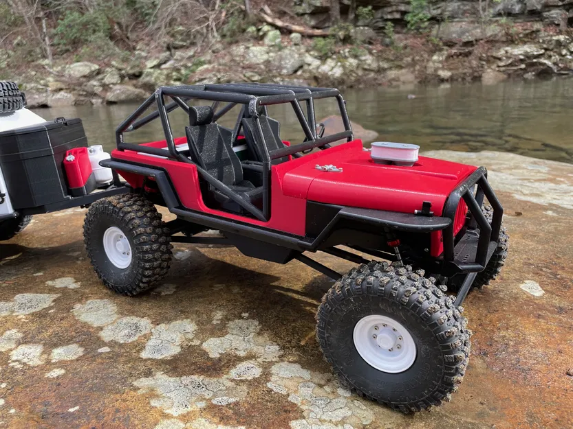 Mô hình xe RC Rock Crawler THUMPER tỉ lệ 1:8 của BlackCrow (Không cần support!) - Image 7