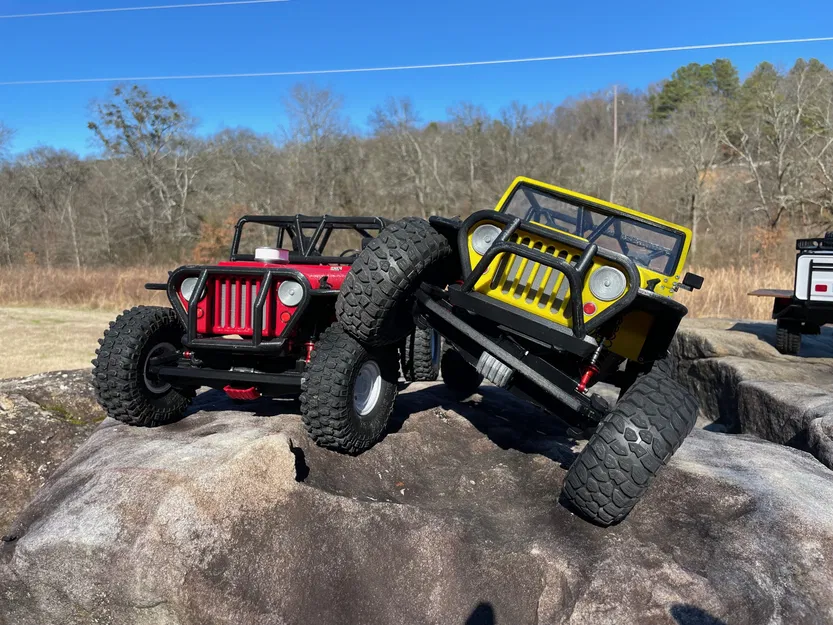 Mô hình xe RC Rock Crawler THUMPER tỉ lệ 1:8 của BlackCrow (Không cần support!) - Image 8