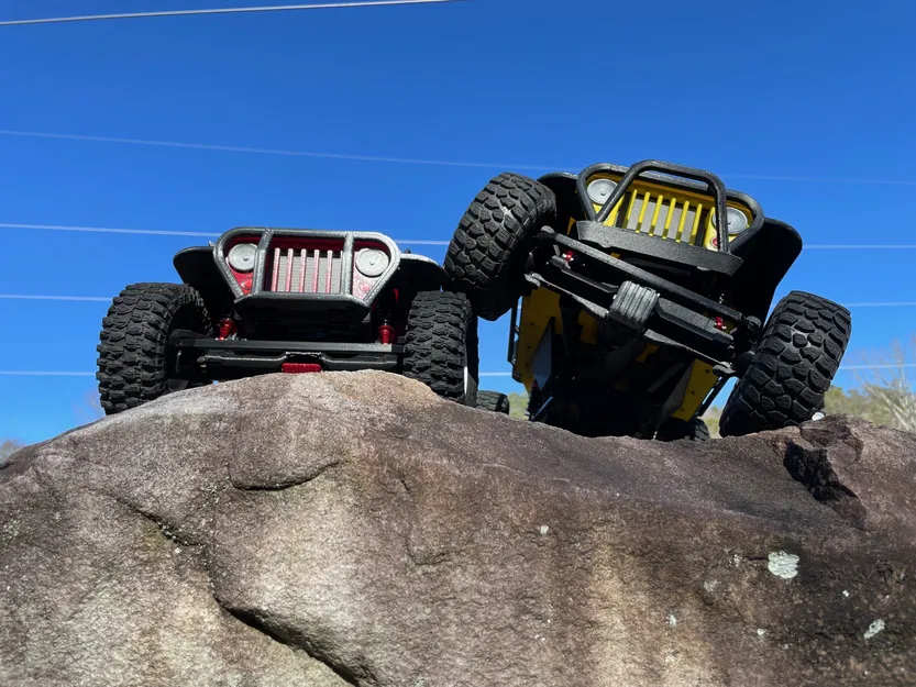 Mô hình xe RC Rock Crawler THUMPER tỉ lệ 1:8 của BlackCrow (Không cần support!) - Image 9