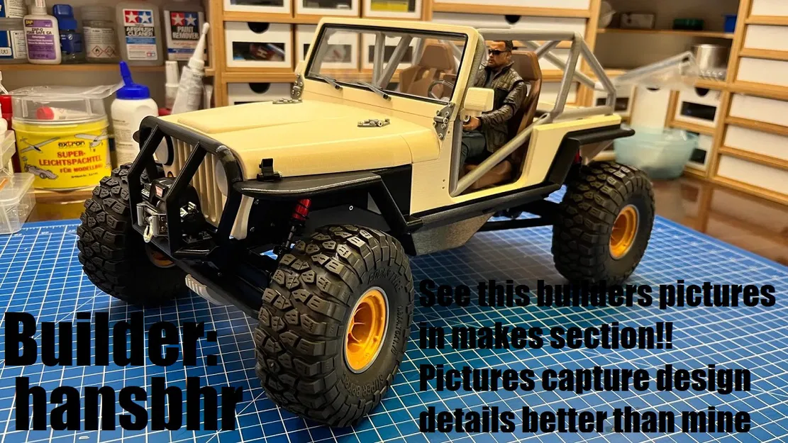 Mô hình xe RC Rock Crawler THUMPER tỉ lệ 1:8 của BlackCrow (Không cần support!) - Image 24