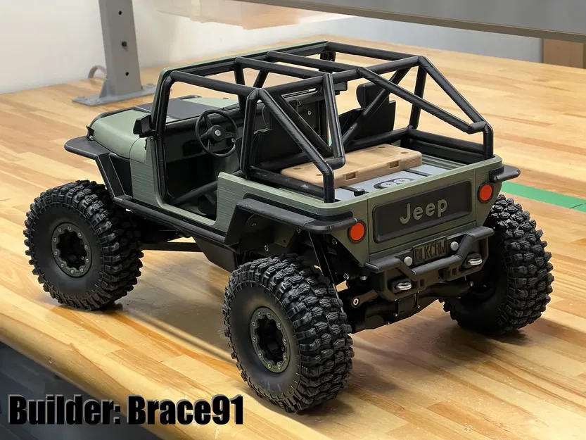 Mô hình xe RC Rock Crawler THUMPER tỉ lệ 1:8 của BlackCrow (Không cần support!) - Image 25