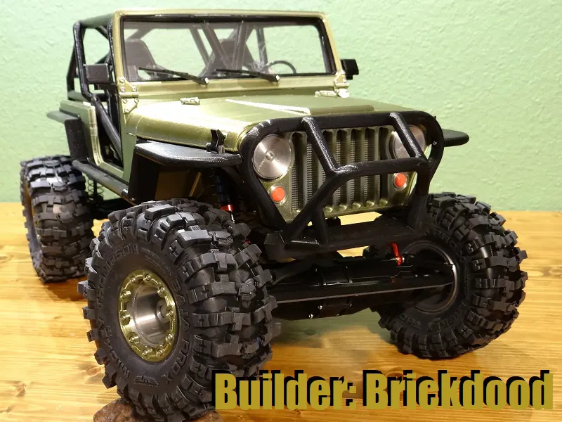 Mô hình xe RC Rock Crawler THUMPER tỉ lệ 1:8 của BlackCrow (Không cần support!) - Image 28