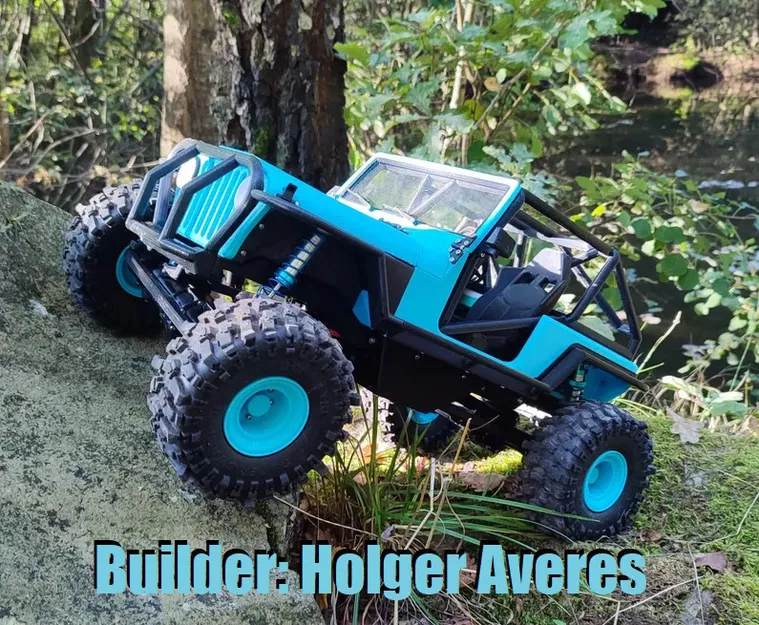 Mô hình xe RC Rock Crawler THUMPER tỉ lệ 1:8 của BlackCrow (Không cần support!) - Image 29