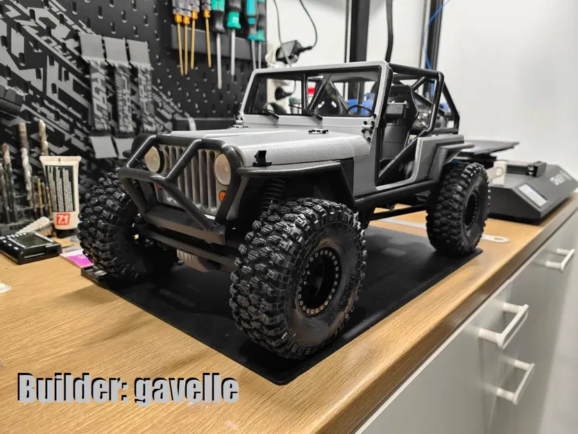 Mô hình xe RC Rock Crawler THUMPER tỉ lệ 1:8 của BlackCrow (Không cần support!) - Image 30