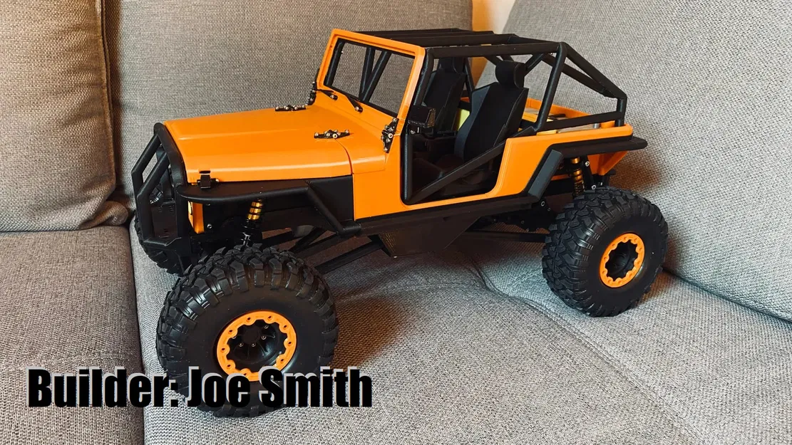 Mô hình xe RC Rock Crawler THUMPER tỉ lệ 1:8 của BlackCrow (Không cần support!) - Image 32