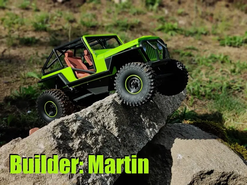 Mô hình xe RC Rock Crawler THUMPER tỉ lệ 1:8 của BlackCrow (Không cần support!) - Image 36