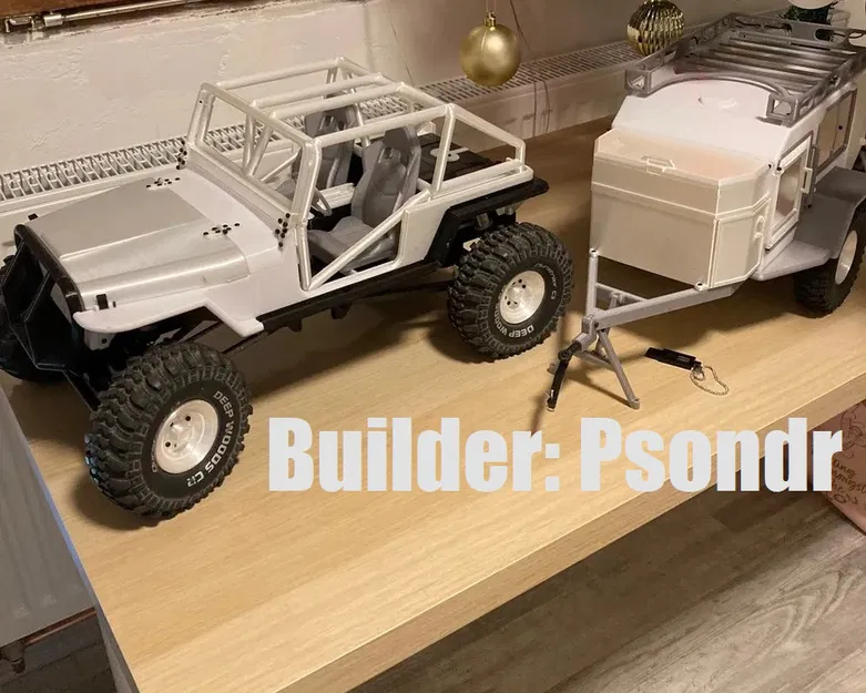 Mô hình xe RC Rock Crawler THUMPER tỉ lệ 1:8 của BlackCrow (Không cần support!) - Image 39