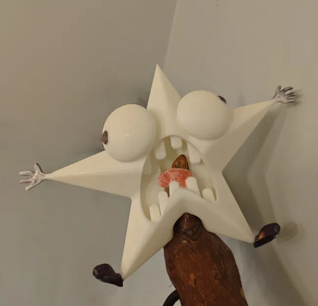 Ngôi sao la hét / Screaming Star - Đồ trang trí Noel hài hước - Image 6