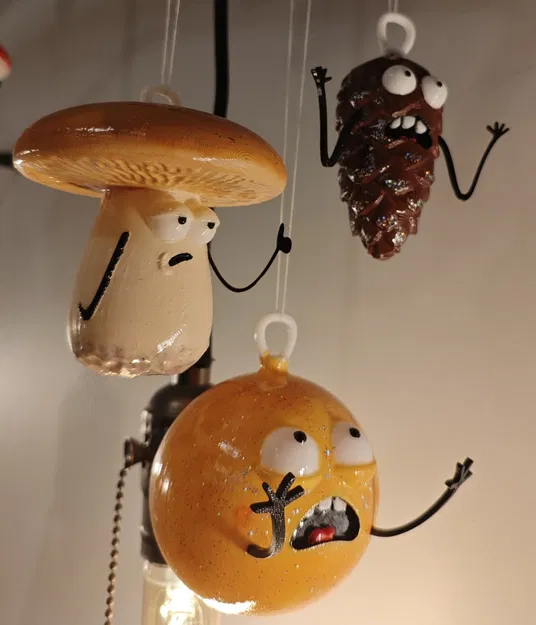 Ngôi sao la hét / Screaming Star - Đồ trang trí Noel hài hước - Image 10