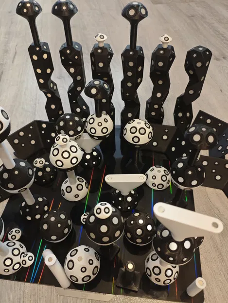 Hệ thống marker cho máy quét 3D tích hợp nam châm - Image 1