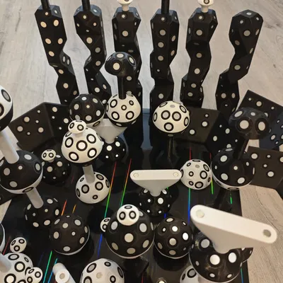 Hệ thống marker cho máy quét 3D tích hợp nam châm