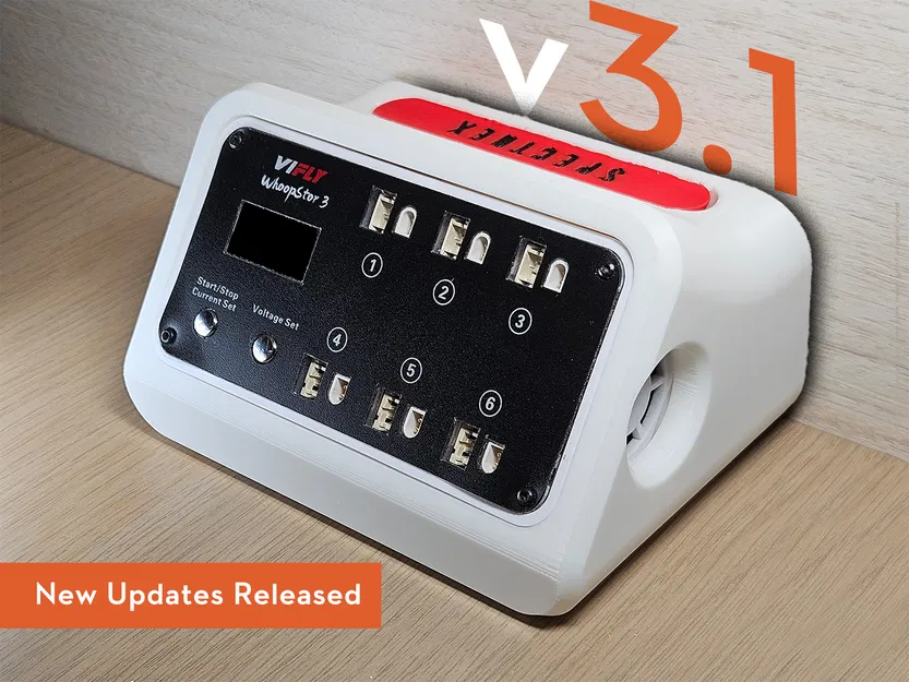 WhoopStor V3 Charging Dock - Dock sạc cho Vifly WhoopStor v3 1s Li-Po - Image 1