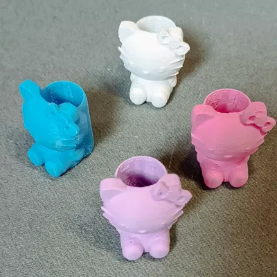 Vòng giữ khăn quàng Hello Kitty Woggle - Dễ in, không cần hỗ trợ