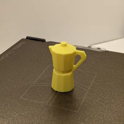 Móc khóa bình pha cà phê Moka mini