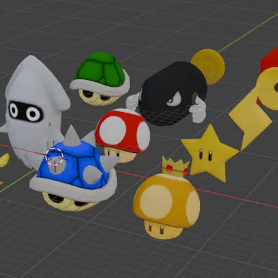 Bộ sưu tập vật phẩm Mario Kart