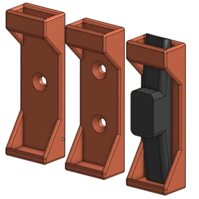 Giá đỡ/Kệ treo máy câu cá gắn tường