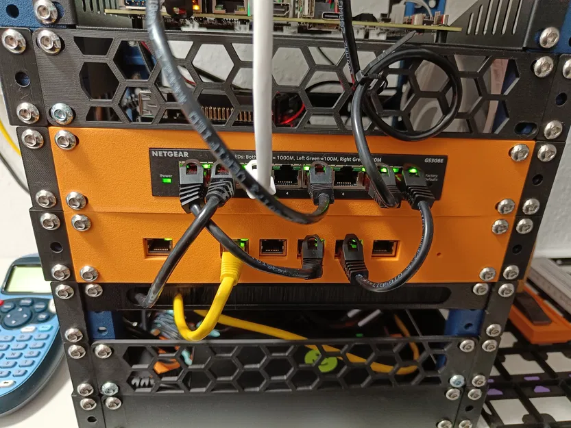 Giá đỡ Rack 10 inch cho NETGEAR GS308E - Image 2